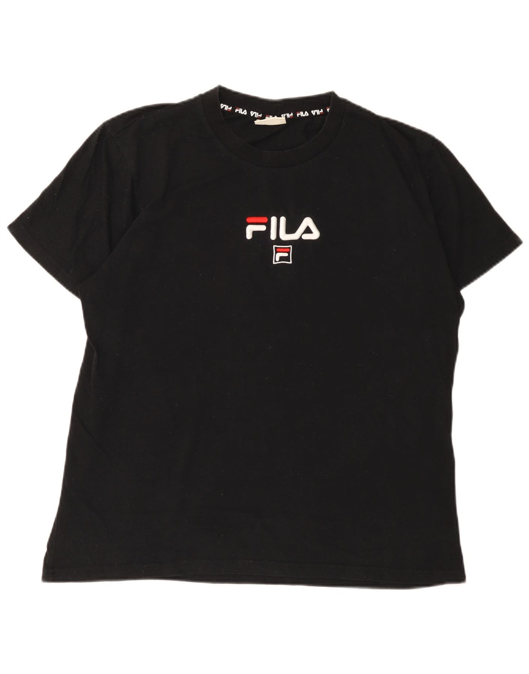 Fila muška majica kratkih rukava s grafičkim motivima, veliki crni pamuk