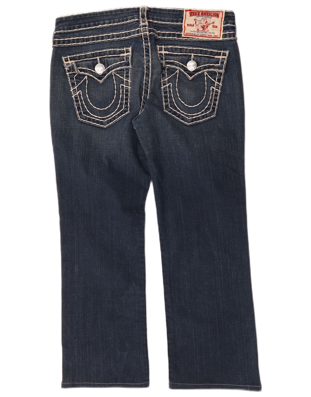 Ženske kratke traperice True Religion, W32 L26, plavi pamuk