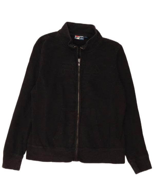 Fila ženska gornja jakna trenirke UK 18 XL crni pamuk