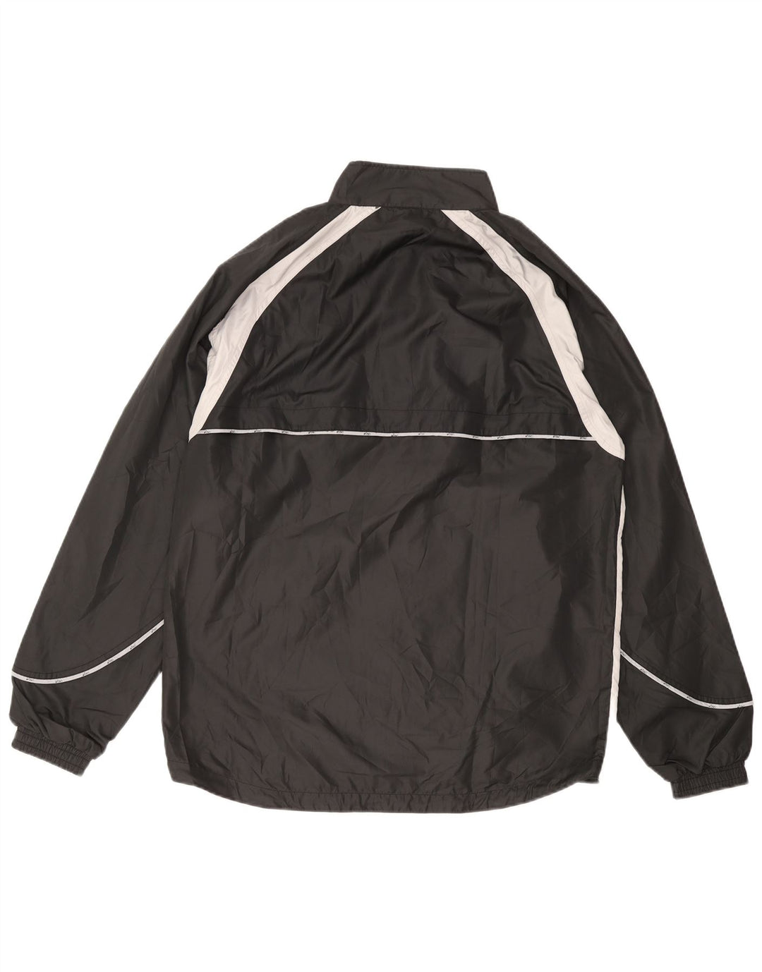 ASICS muška trenirka gornja jakna XL crna mikrovlakna u boji