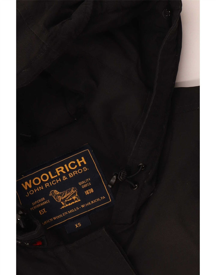 Woolrich ženska jakna parka s kapuljačom UK 6 XS crna