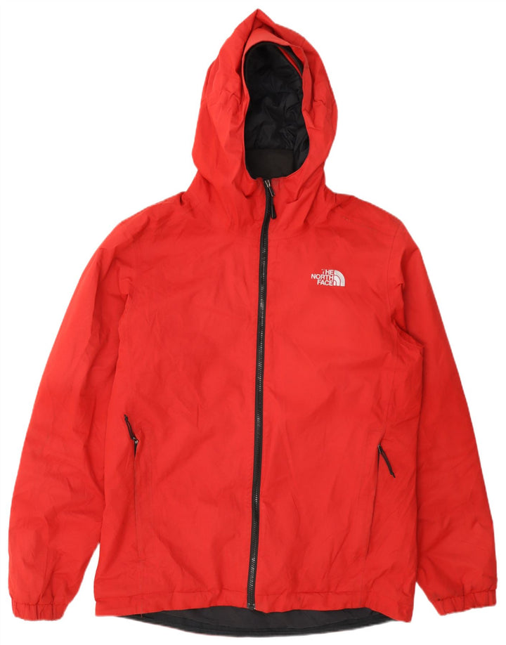 The North Face muška vjetrovka s kapuljačom UK 38 srednje crvena poliester