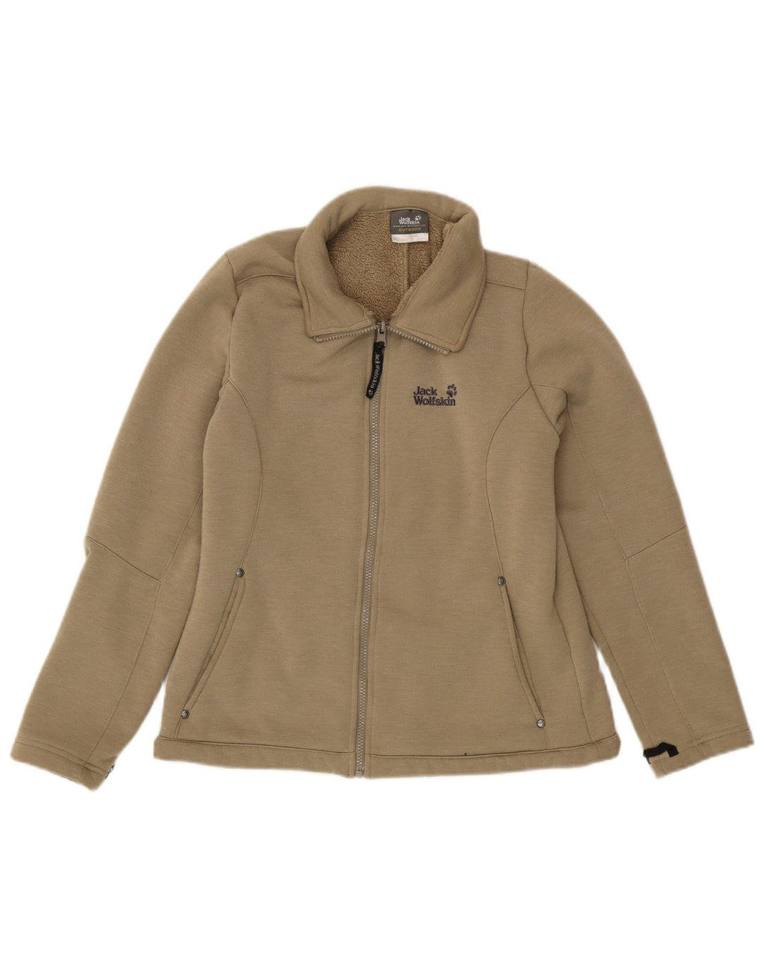 JACK WOLFSKIN Ženska trenirka Sherpa gornja jakna UK 14 srednje boje kaki