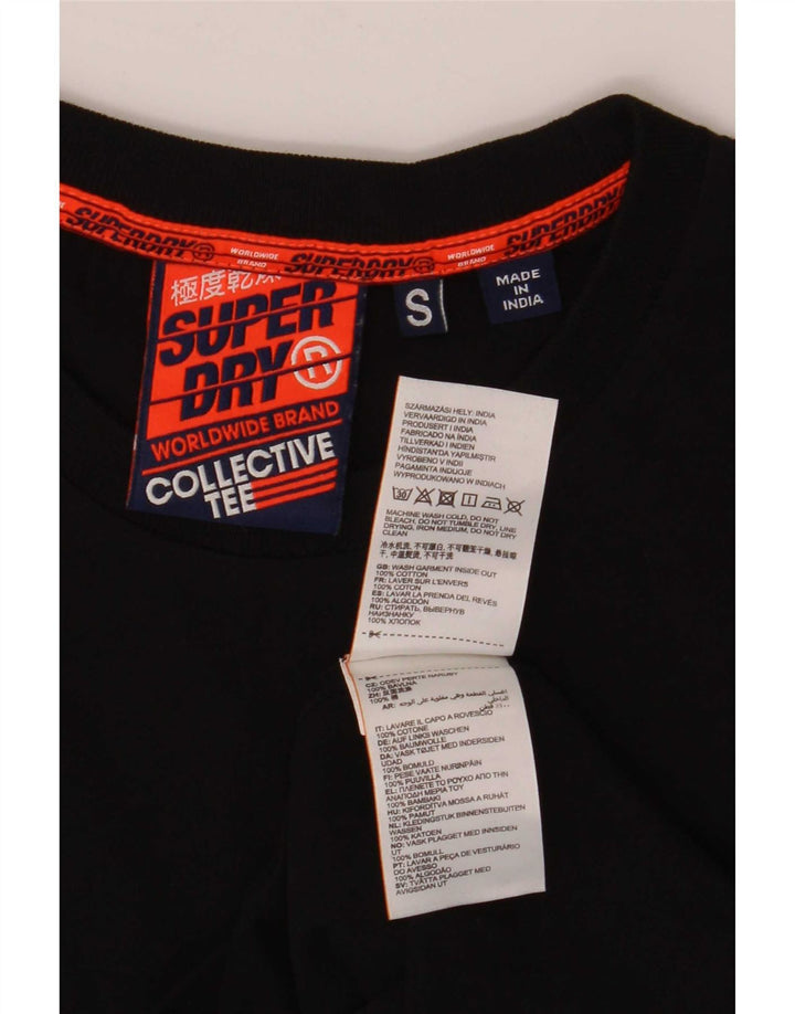 Superdry muška majica kratkih rukava Small Black Cotton