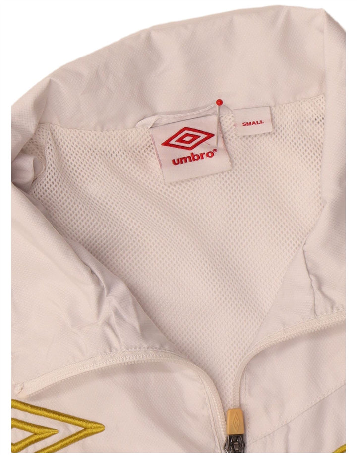 Umbro muška trenirka s grafičkim motivima, mala bijela poliesterska jakna
