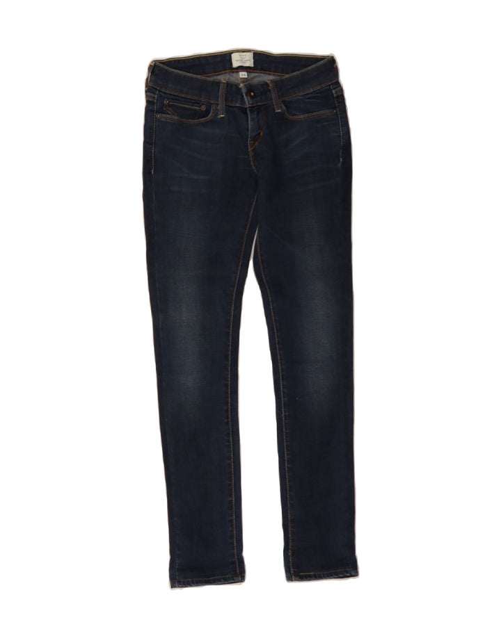 LEVI'S Womens Slightly Curvy Skinny Jeans W24 L28  Blue Vintage Levi's and Second-Hand Levi's from Messina Hembry 