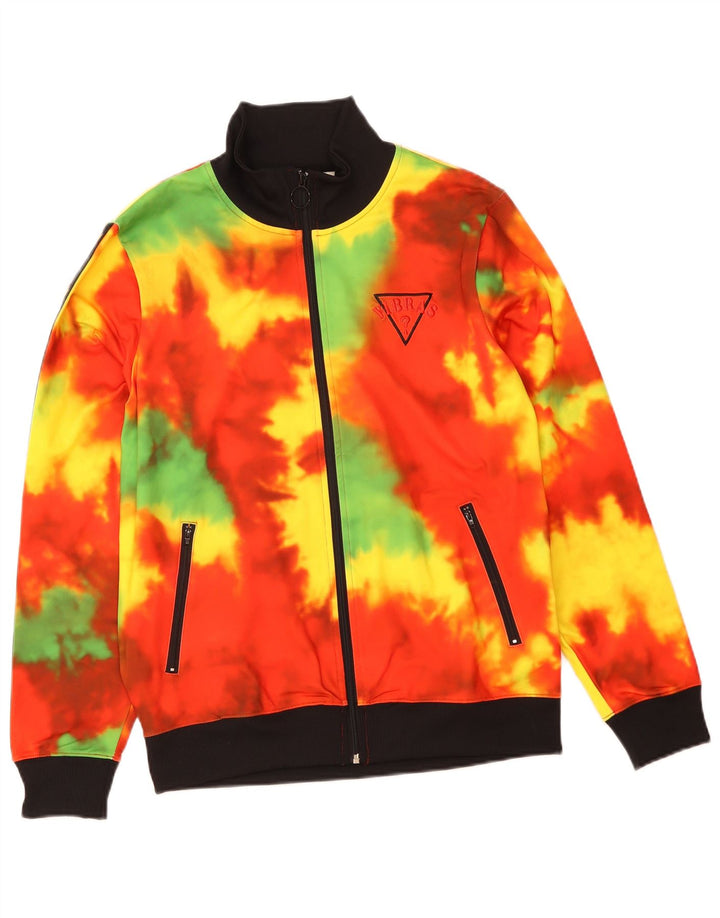 Guess muška trenirka, gornja jakna srednje boje, Tie Dye poliester