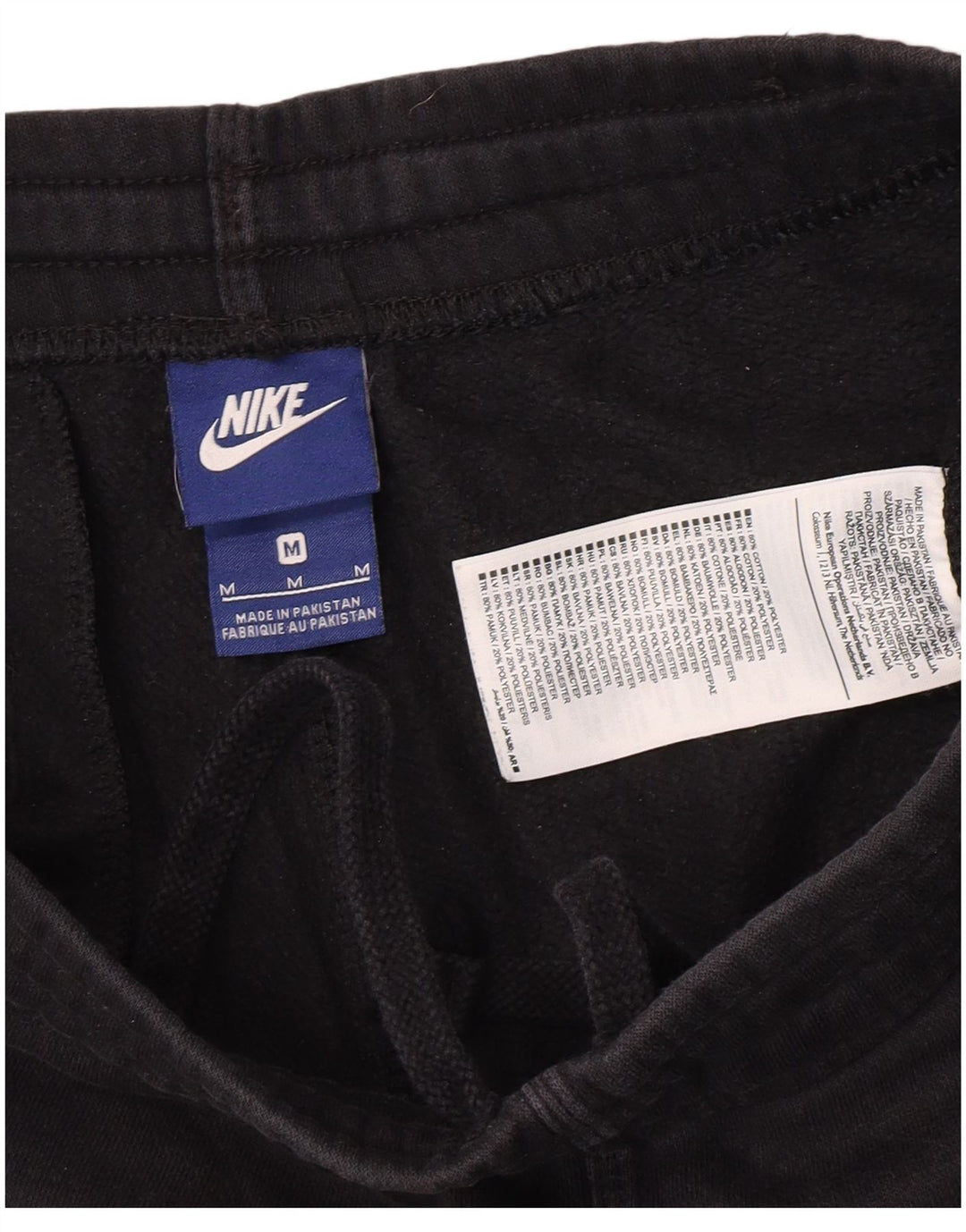 Nike muške trenirke, srednje crne pamučne hlače