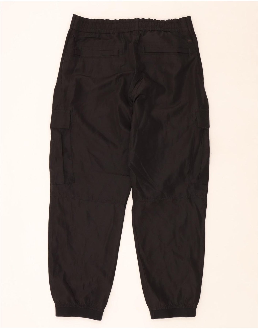 Hugo Boss Muške Joggers Cargo hlače W34 L30 crni poliester