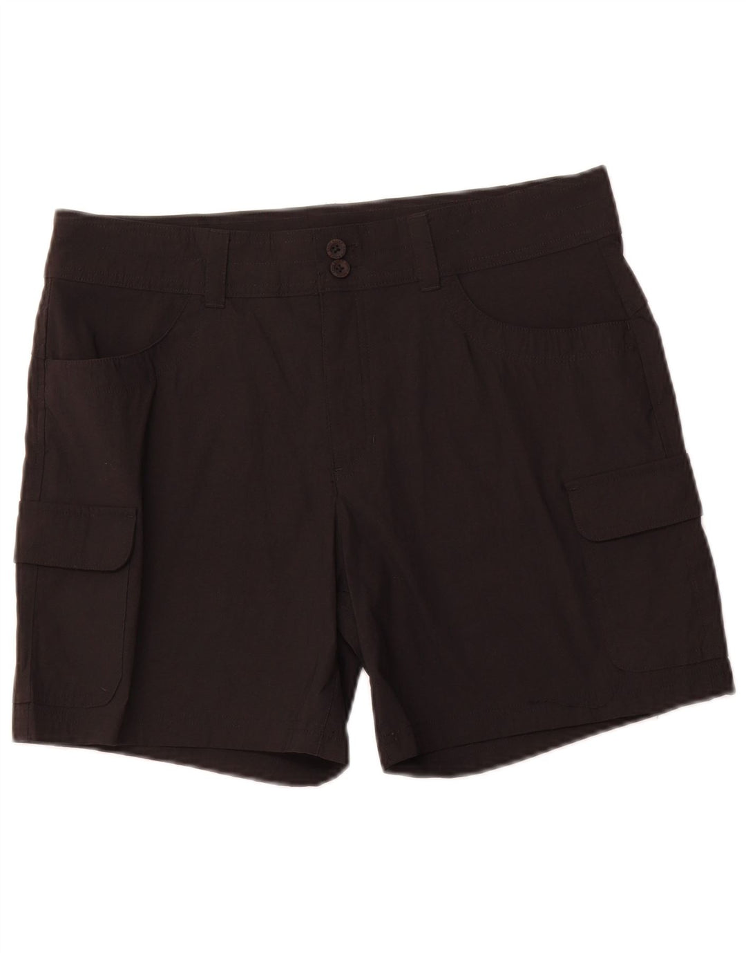 EDDIE BAUER Ženske kargo kratke hlače US 12 Large W34 crne