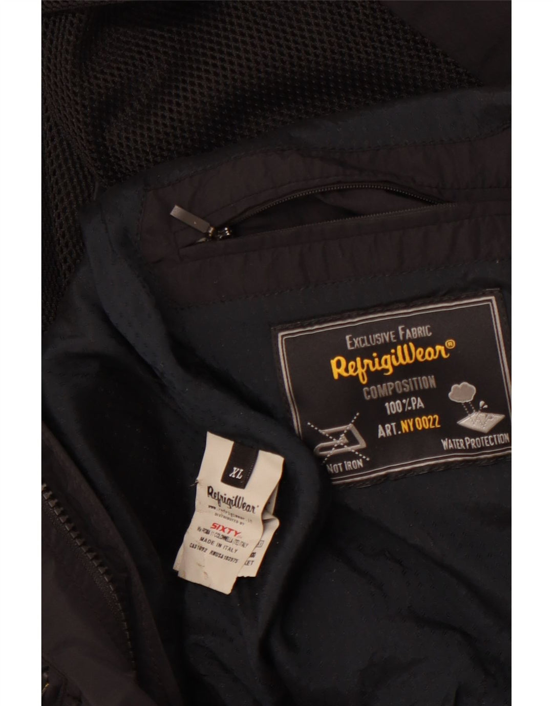 Refrigiwear ženska bomber jakna UK 18 XL crni poliamid