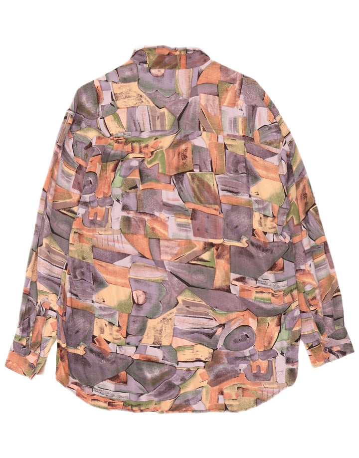 Vintage muška košulja Veliki raznobojni patchwork