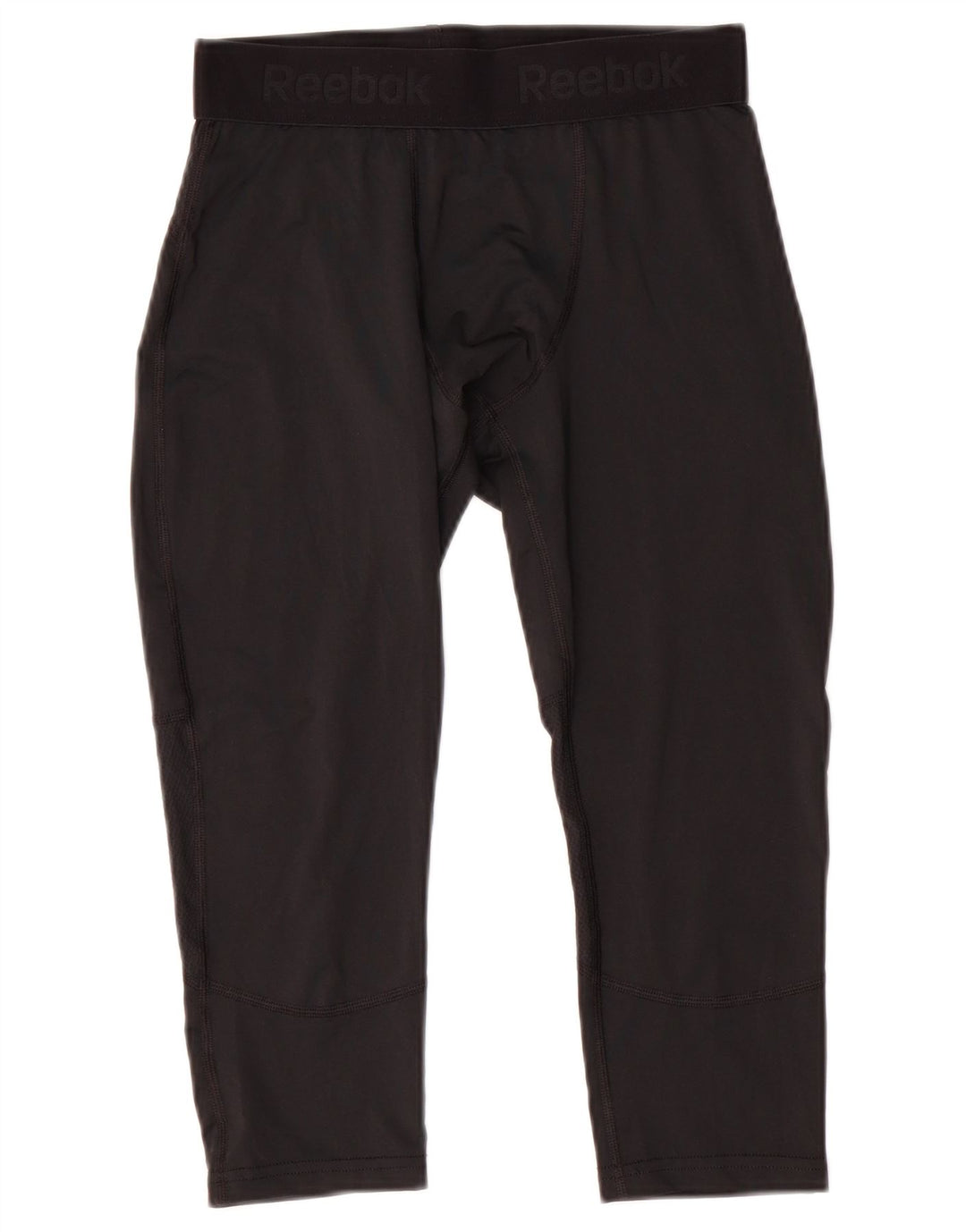 REEBOK muške Graphic Capri tajice Srednje crni poliester