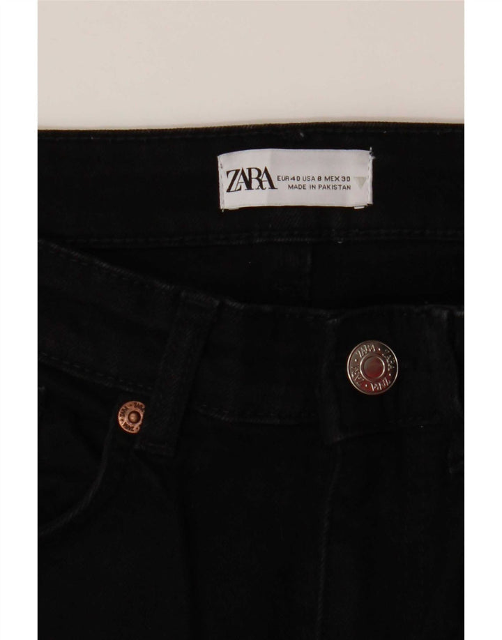 Zara ženske traperice EU 40 srednje W30 L27 crne