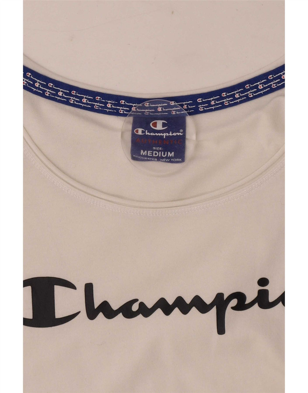 Top majica kratkih rukava Champion Boys Regular Graphic 9-10 Years srednje bijele boje