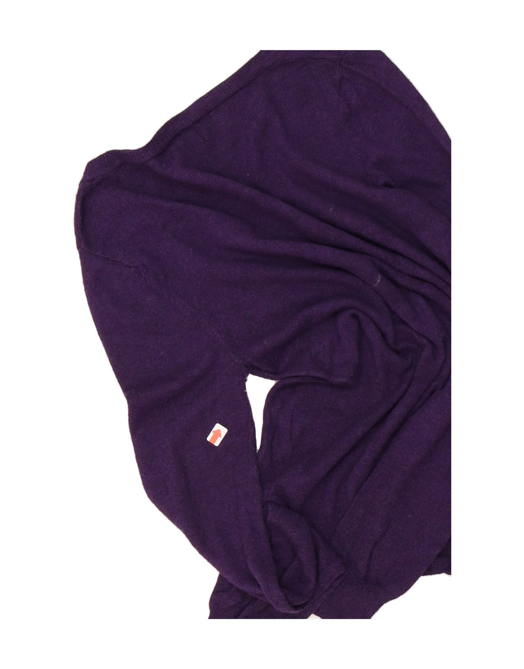 MOSSIMO Womens V-Neck Jumper Sweater UK 10 Small Purple Nylon Vintage Mossimo and Second-Hand Mossimo from Messina Hembry 