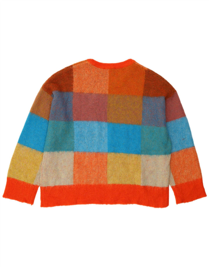 Desigual ženski džemper s okruglim izrezom UK 16 Veliki višebojni akril