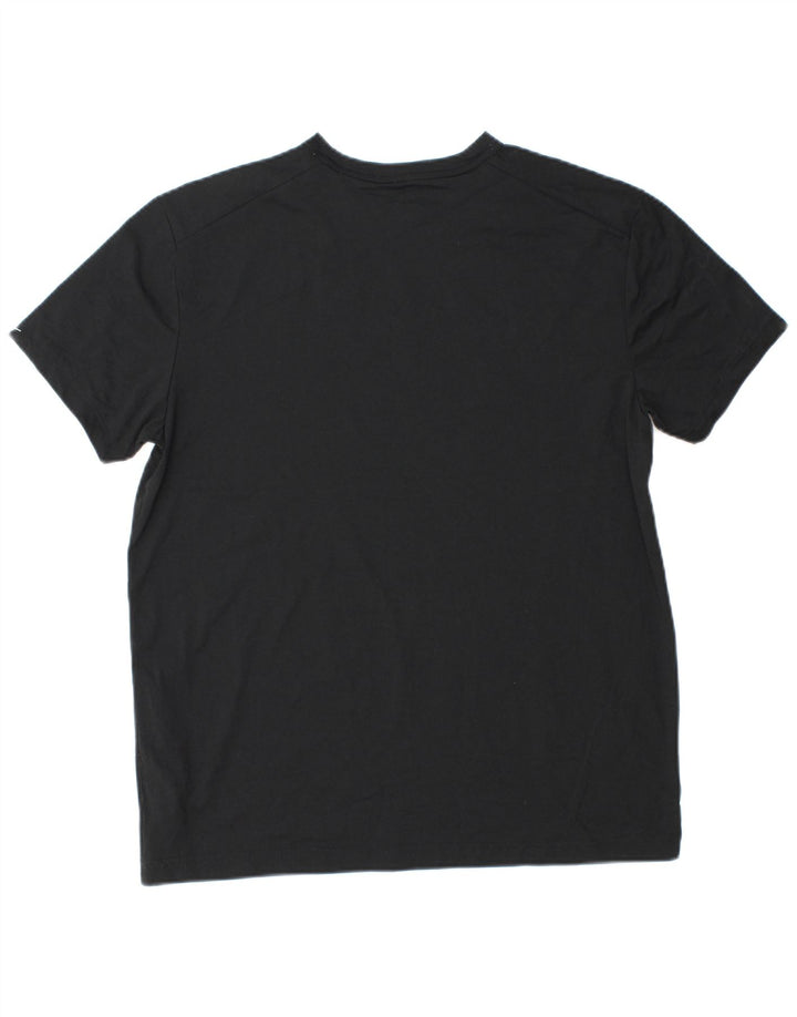 NIKE muška Dri Fit Graphic T-Shirt majica srednjih crnih poliestera