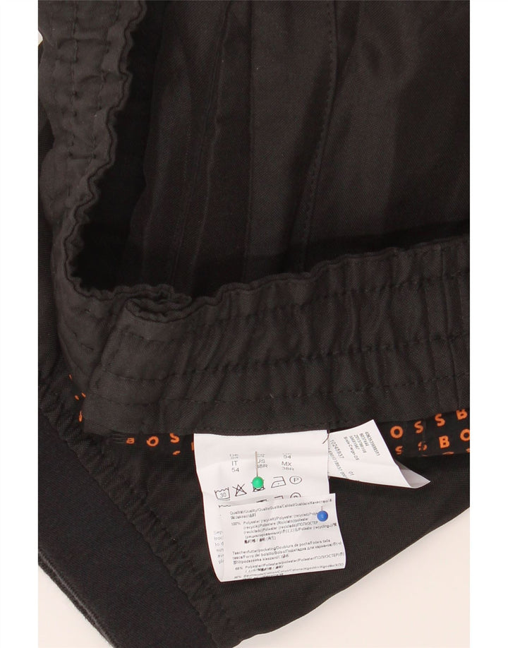 Hugo Boss Muške Joggers Cargo hlače W34 L30 crni poliester