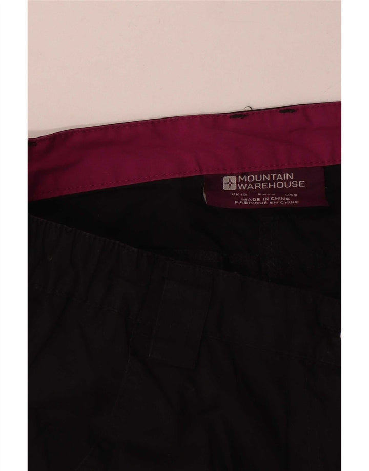Mountain Warehouse Ženske kargo hlače UK 12 srednje W34 L31 crne