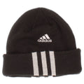 Adidas kapa kapa za dječake jedne veličine od crnog prugastog poliestera