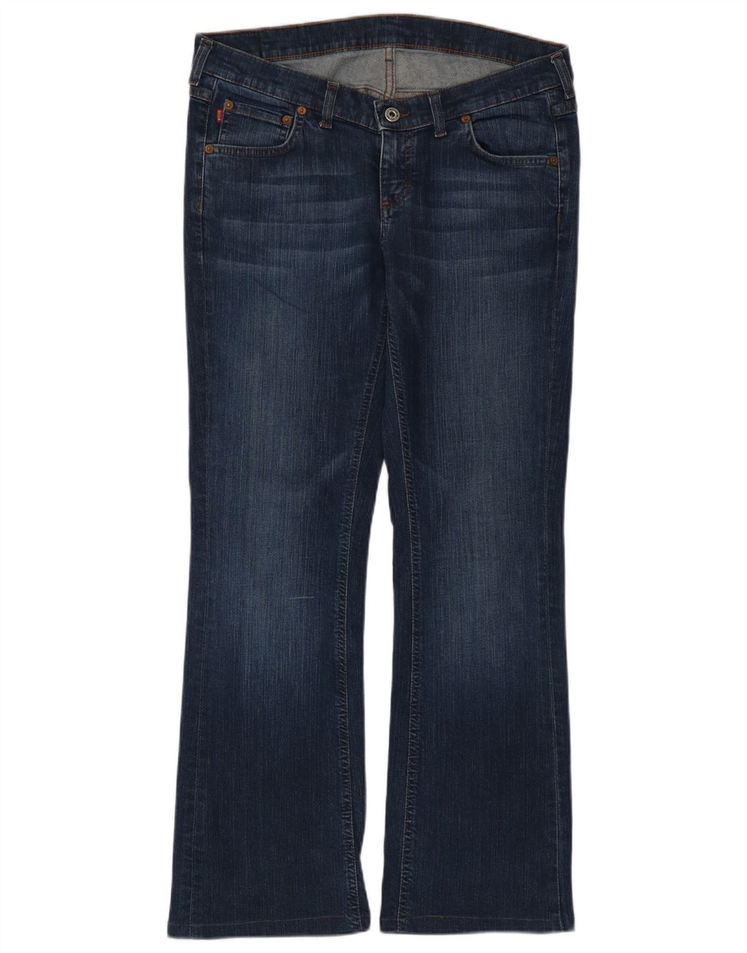 Ženske traperice Mustang Bootcut W30 L29 plavi pamuk