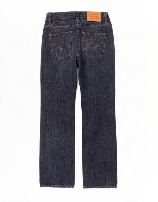 Levi's Boys Jambe Droite ravne traperice 9-10 godina W25 L25 tamnoplavi pamuk