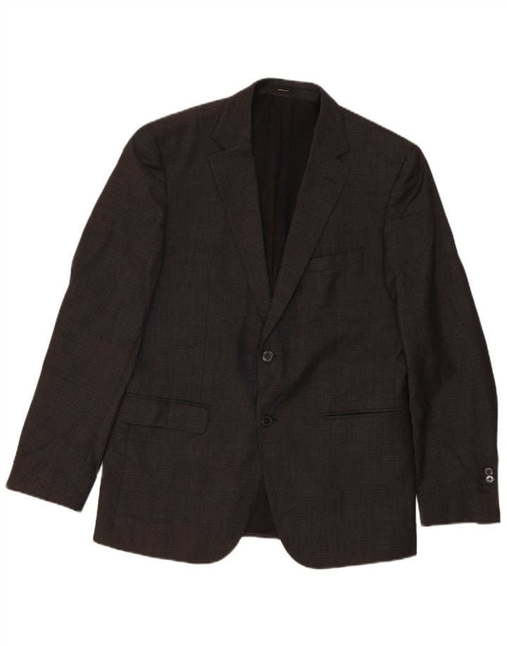 Massimo Dutti muška jakna s 2 gumba EU 52 velika siva vuna