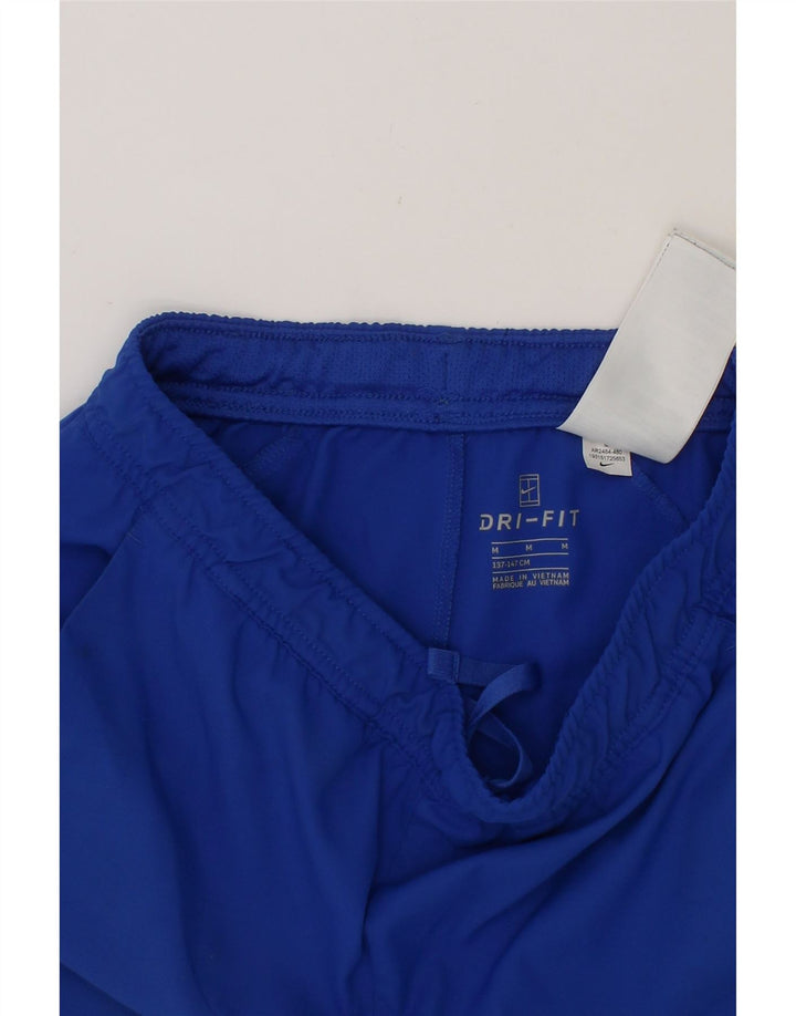 NIKE Boys Dri Fit Sport Shorts 10-11 Years Medium  Blue Polyester Vintage Nike and Second-Hand Nike from Messina Hembry 