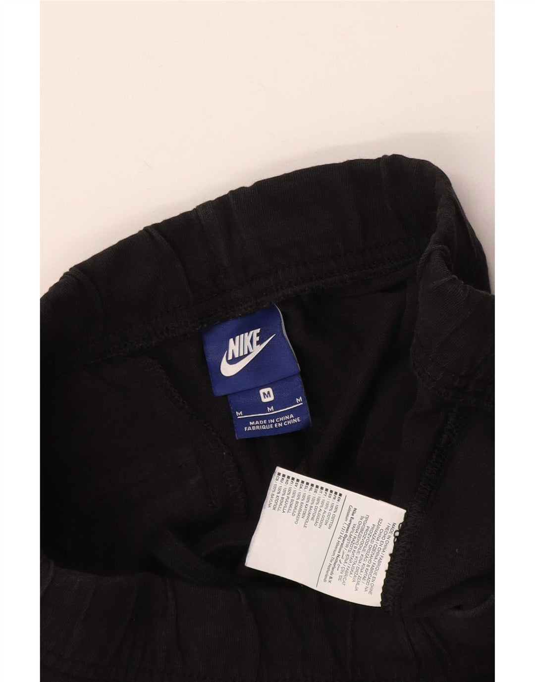 Nike muške sportske kratke hlače srednje crne pamučne boje