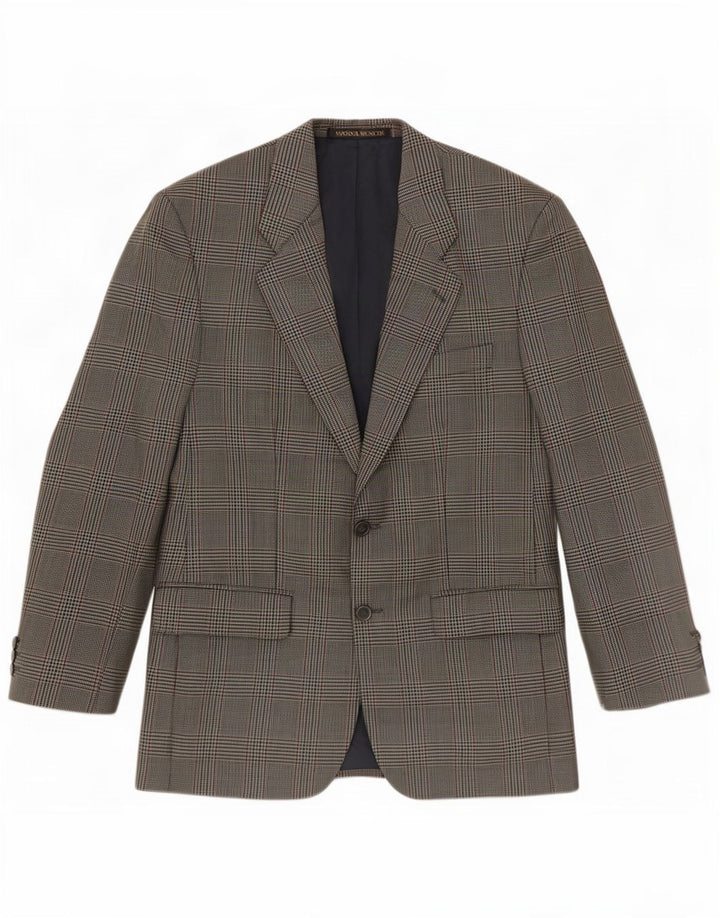 Marks & Spencer muška jakna St. Michael Blazer UK 38 srednje zelene karirane