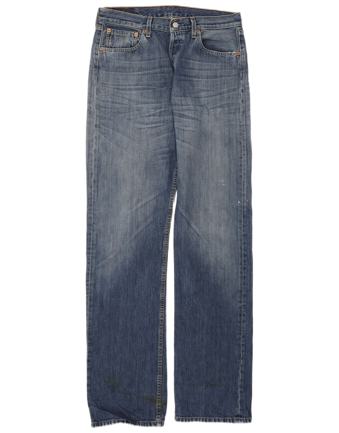 Levi's muške 501 ravne traperice W33 L36 plave