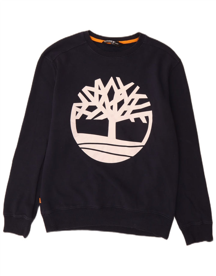 Timberland muška majica s grafičkim motivima Regular Fit srednje tamnoplava