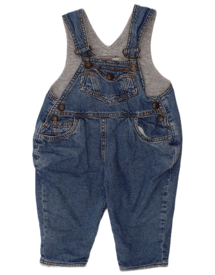 Ravne traperice LEVI'S Baby Boys Dungarees 3-6 mjeseci W24 L8 Plava