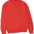 Zara muški džemper s okruglim izrezom, srednji crveni pamuk