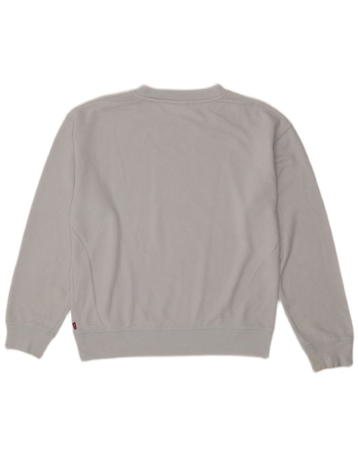 Levi's ženski džemper prekomjerne majice s grafičkim motivima UK 6 XS plavi