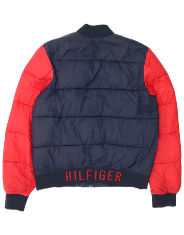 Tommy Hilfiger muška podstavljena jakna UK 36 Mala tamnoplava boja