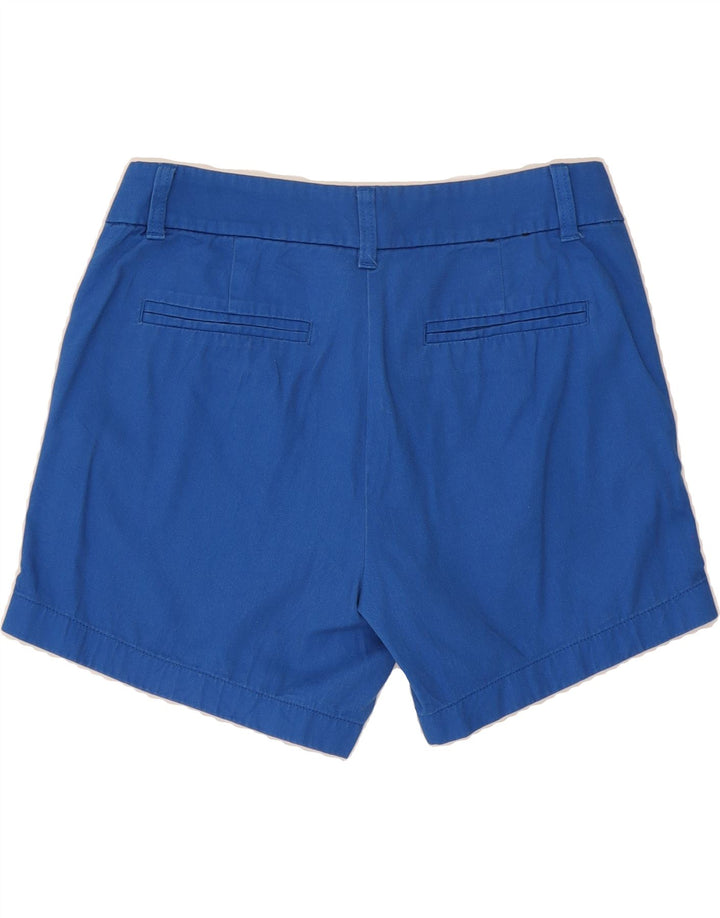 J. CREW Womens Chino Shorts US 4 Small W28 Blue Cotton Vintage J. Crew and Second-Hand J. Crew from Messina Hembry 