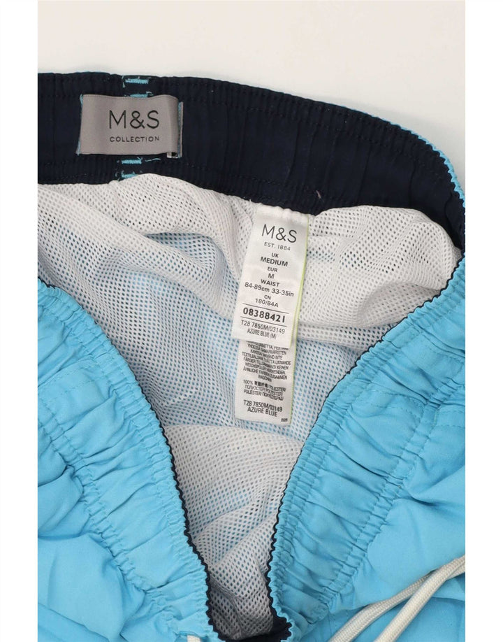 Marks & Spencer muške kupaće kratke hlače srednje plave boje od poliestera