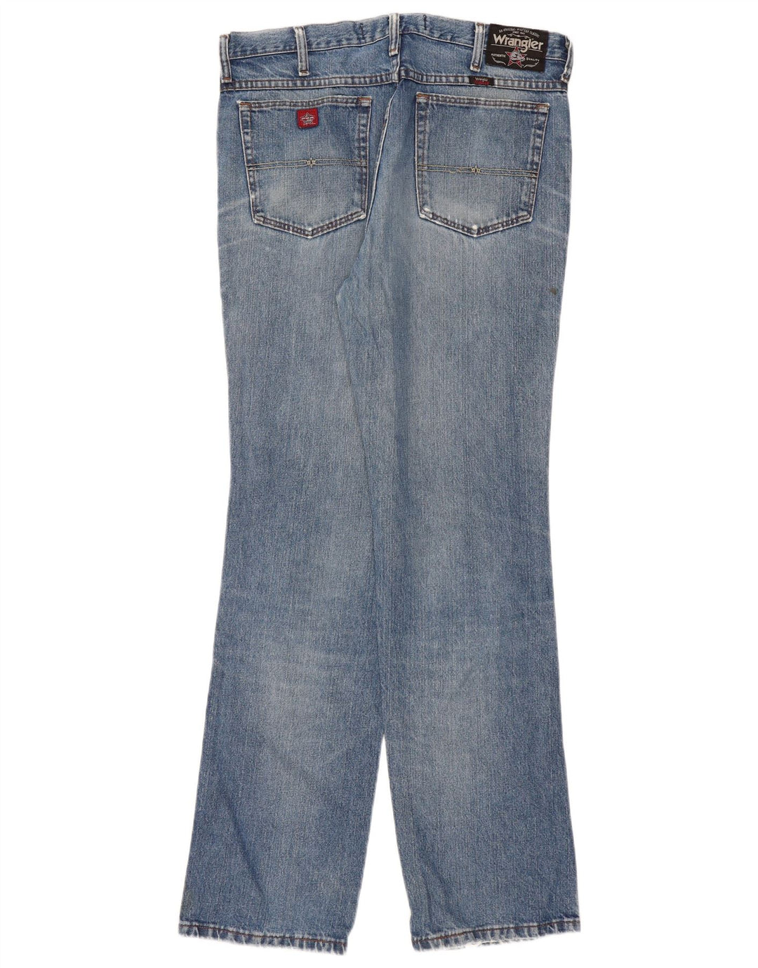 WRANGLER Muške ravne traperice W36 L34 plavi pamuk