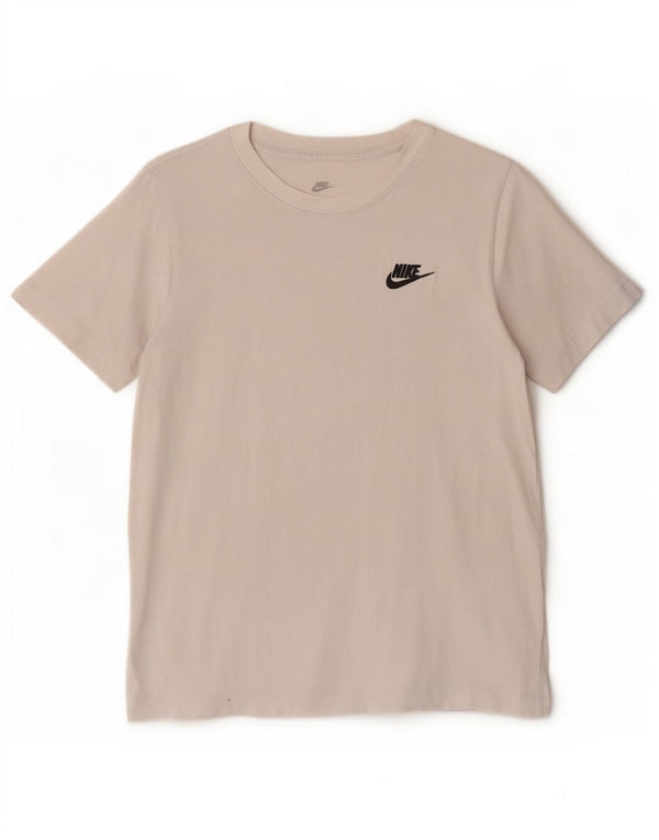 Nike Boys T-Shirt Top 12-13 Years Large White Pamuk