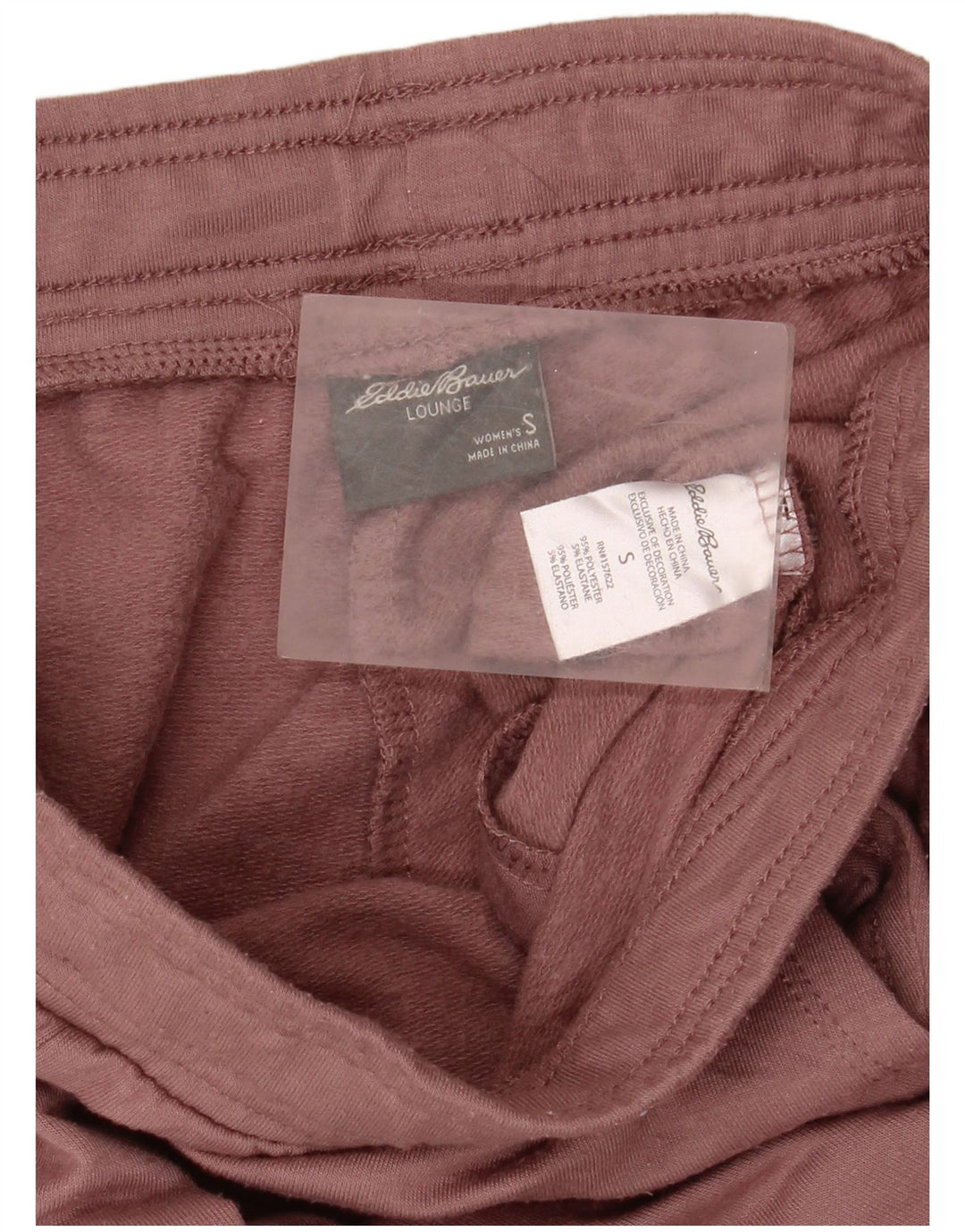 Eddie Bauer Ženska trenirka Hlače Joggers UK 10 Mali ružičasti poliester