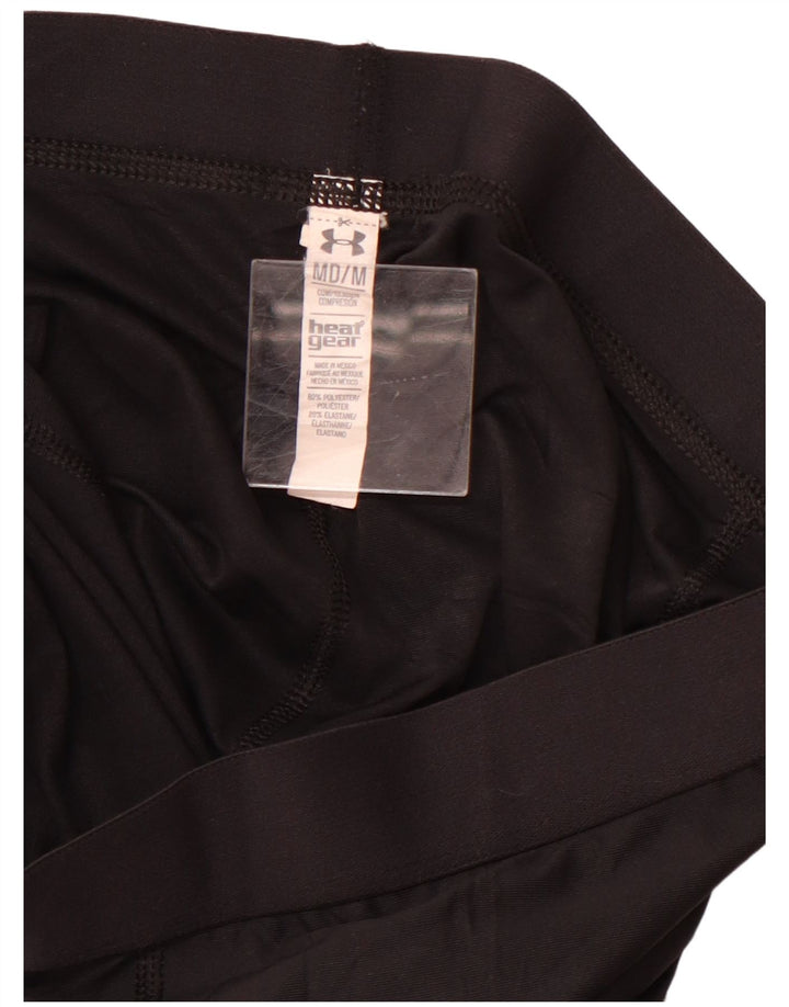 UNDER ARMOUR Ženske sportske kratke hlače Heat Gear UK 12 Srednje crni poliester