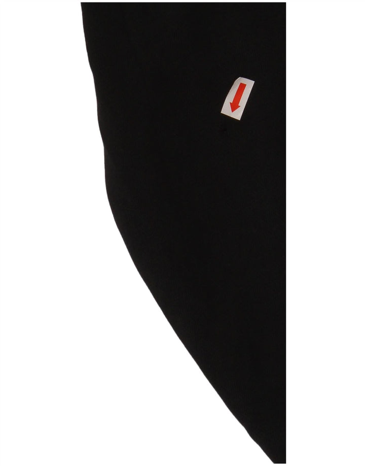 ADIDAS ženska prekomjerna majica s kapuljačom UK 6 XS, crni pamuk