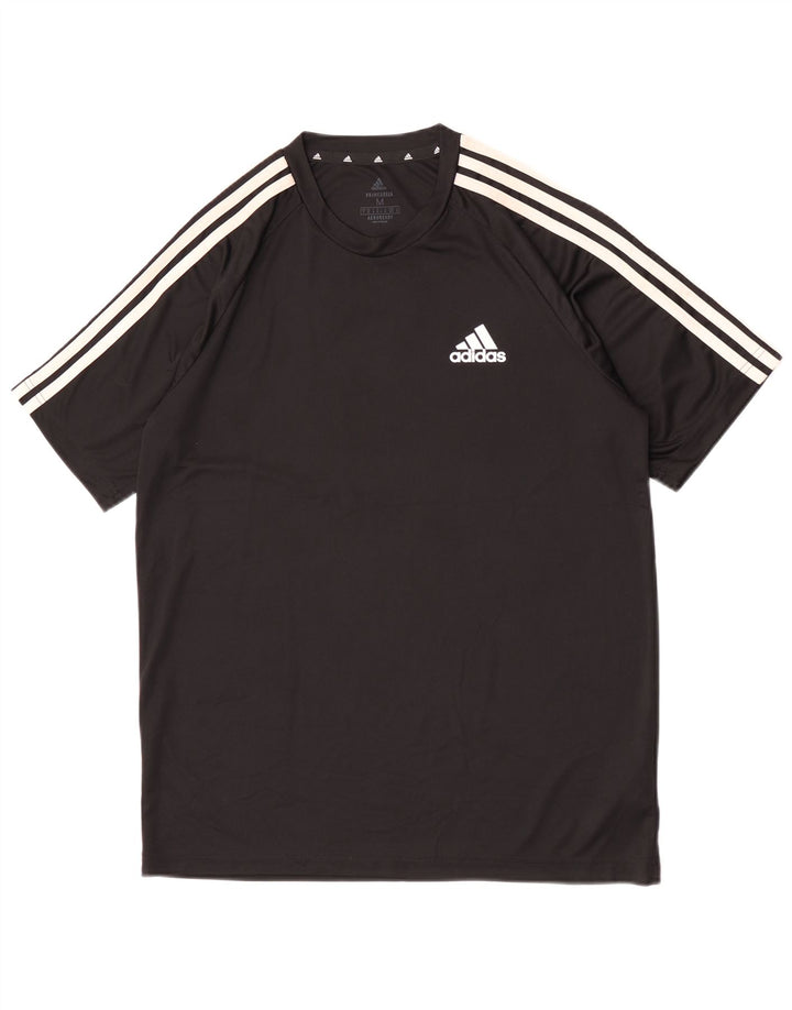 Adidas muška Aeroready majica kratkih rukava srednji crni poliester
