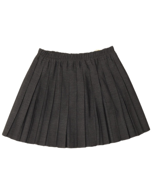 Ecco ženska plisirana suknja s nožem EU 42 velika W32 siva viskoza