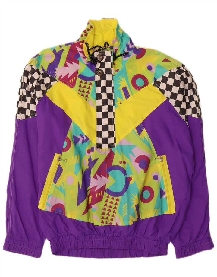 Vintage ženska gornja jakna trenirke IT 46 Large Višebojna