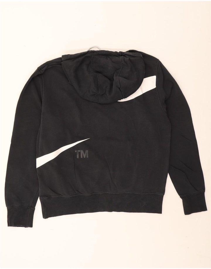 Nike muška majica s kapuljačom srednje veličine, crni pamuk