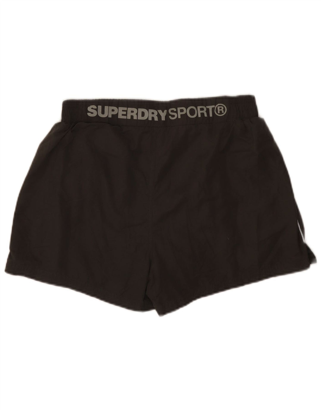Superdry ženske sportske kratke hlače s grafičkim motivima srednje crne