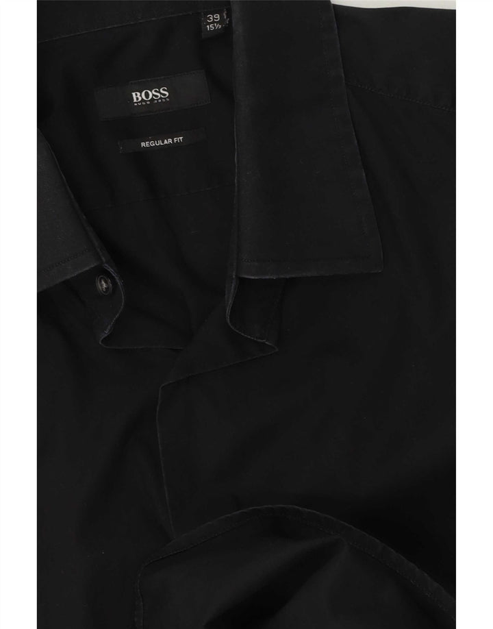 Hugo Boss muška košulja standardnog kroja veličina 39 15 1/2 srednje crna